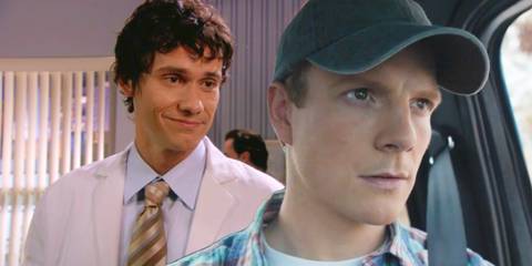 Brian Moser (Christian Camargo) in Dexter season 1 and Dexter Morgan (Patrick Gibson) in Dexter: Original Sin season 1, episode 8