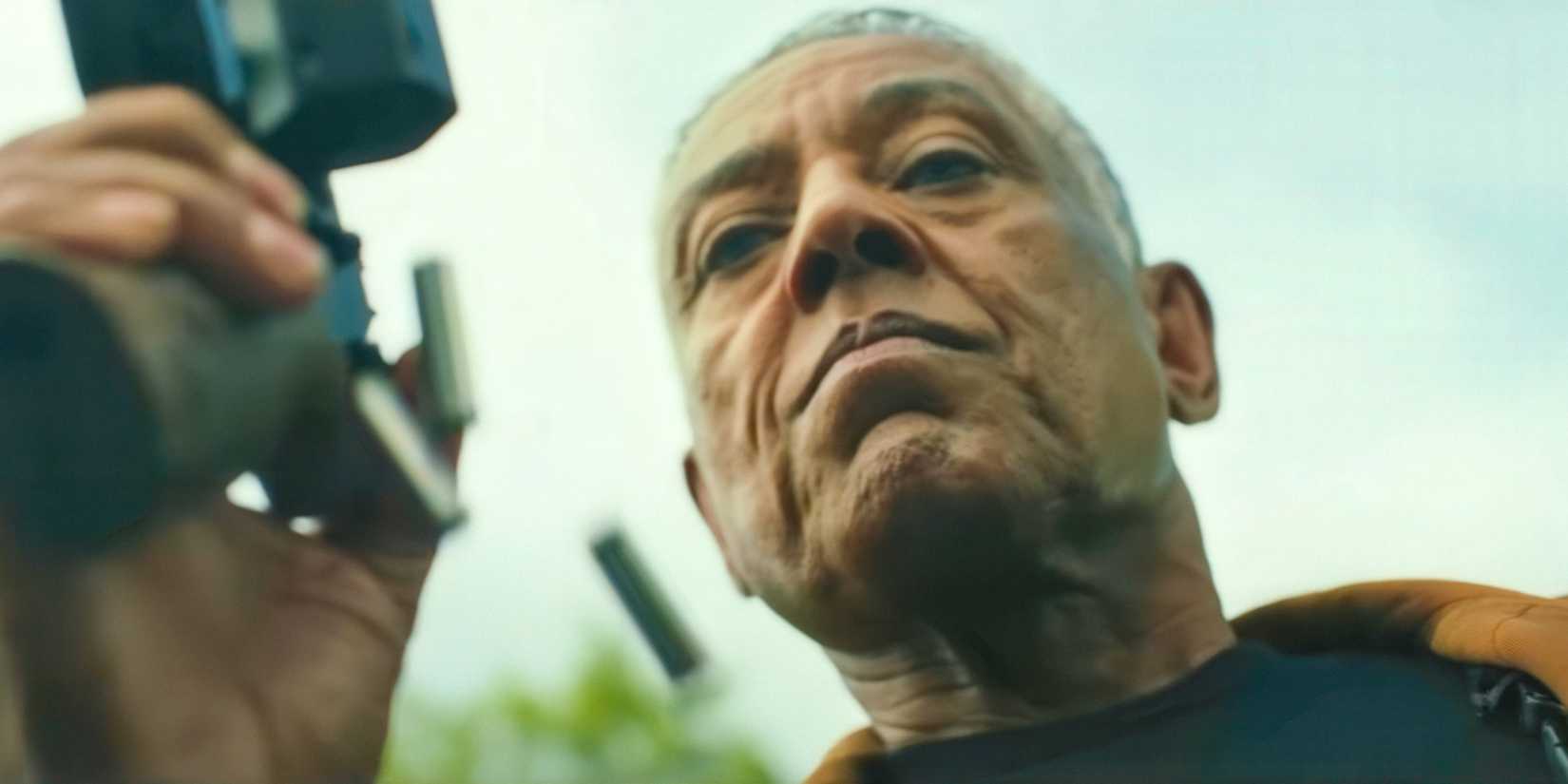 Capitão América - Admirável Mundo Novo, foto de Sidewinder com uma arma