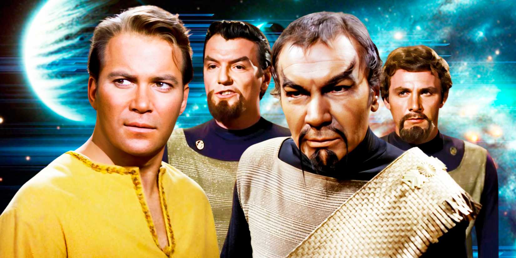 The Last Starship Reveals the Klingon's Worst Crime Against Earth Captain Kirk and Klingons in 1960s Star Trek