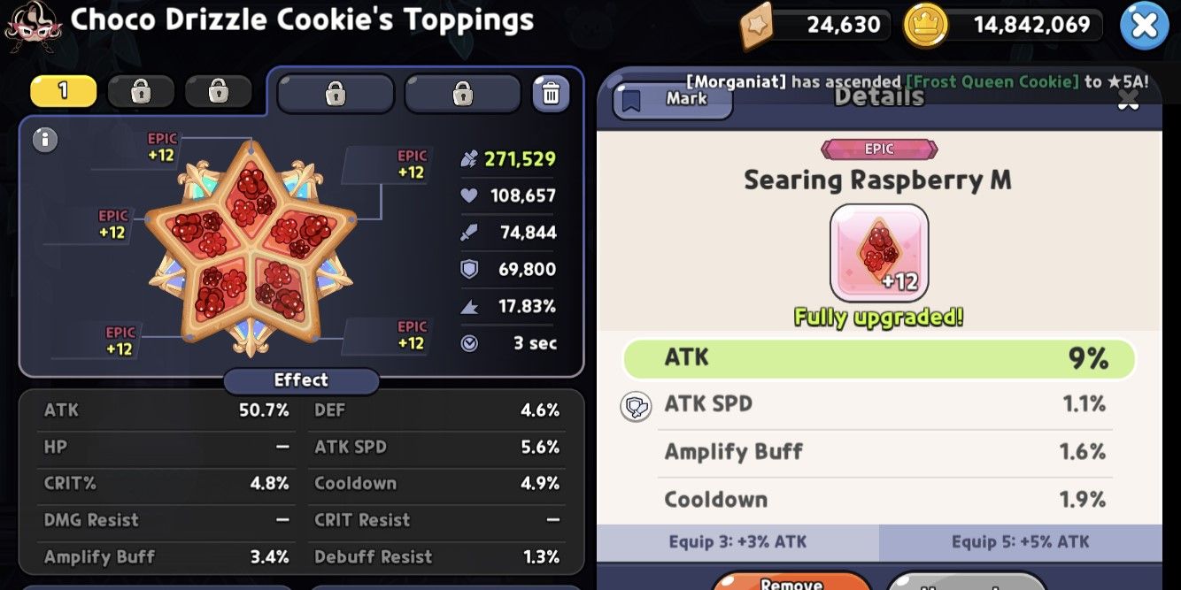 Cookie Run: Kingdom - Best Toppings & Beascuits For Choco Drizzle Cookie