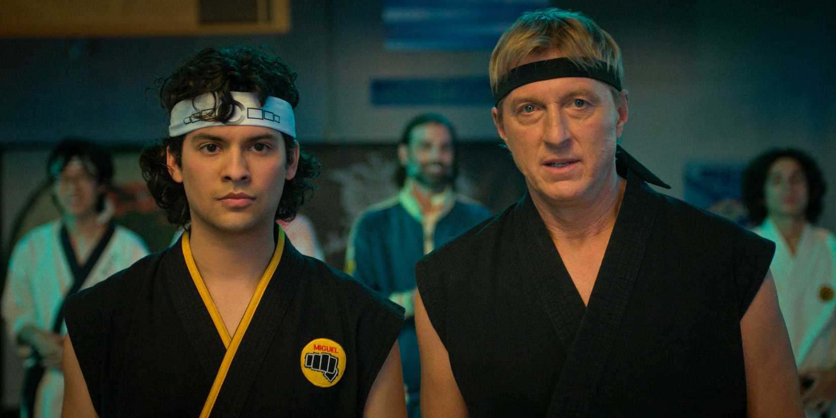 Miguel e Johnny Lawrence em Cobra Kai