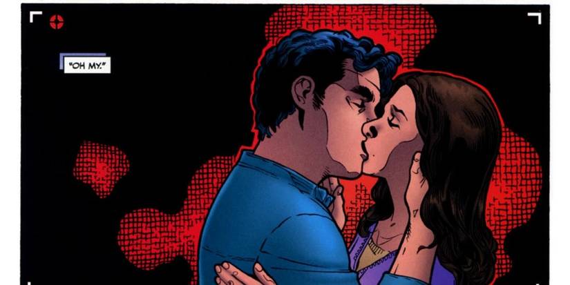 Dawn Summers e Xander Harris si baciano, sua sorella e Andrew entrano nella stanza