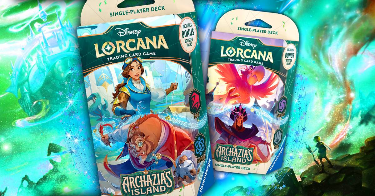 lorcana archazia's island best cards Ravensburger Disney TCG: Single-Player Starter Deck - Ruby & Sapphire | Engaging Gameplay | Over 200 Original Disney Artworks Treat a friendor yourselfto hours of immersive gameplay and card collecting fun. Disney Lorcana: Archazia's Island has