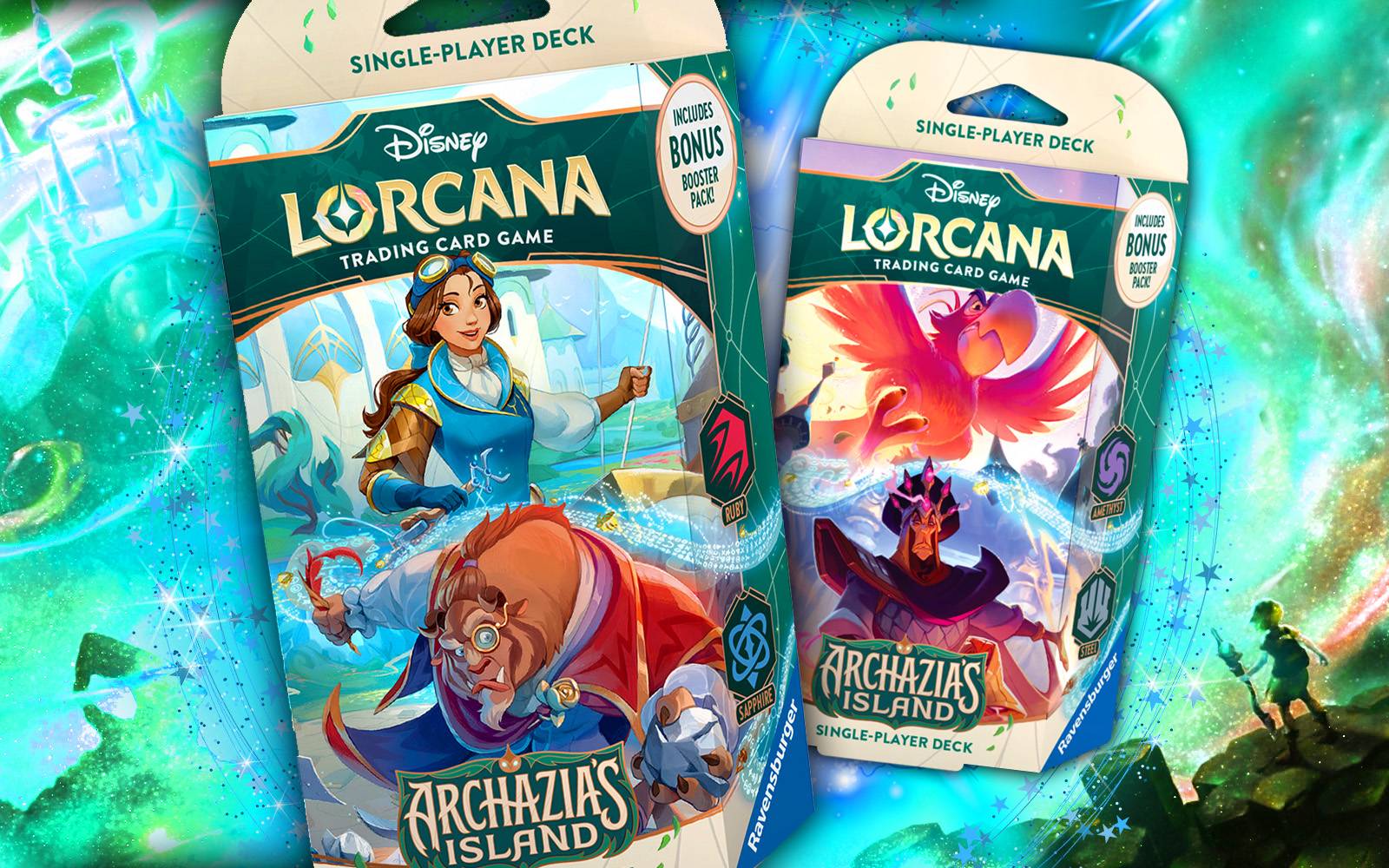 Disney Lorcana Archazia's Island Starter Decks Review Disney Lorcana Archazia's Island Starter Decks Review