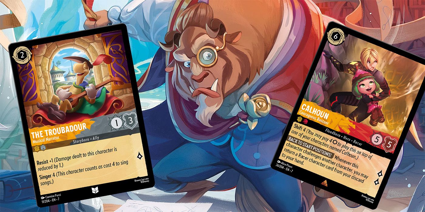 lorcana card colors 10 Random Lorcana Cards
