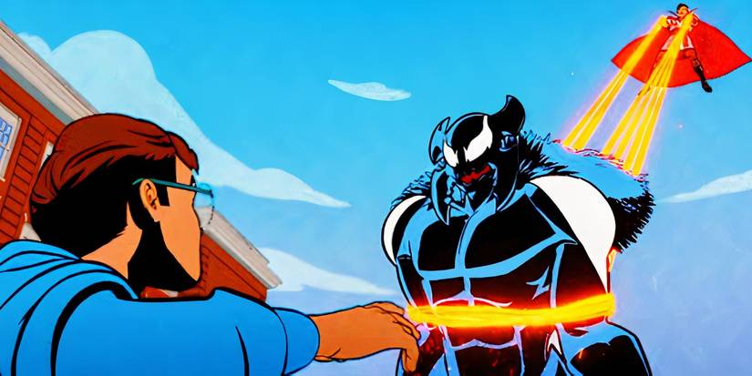 doctor strange capturing symbiote with peter parker in your friendly neighborhood spider man