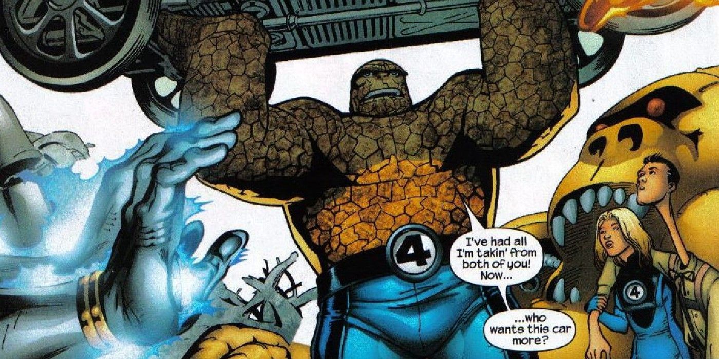 How Strong Is Fantastic Four's Thing? Ben Grimm's Maximum Strength ...
