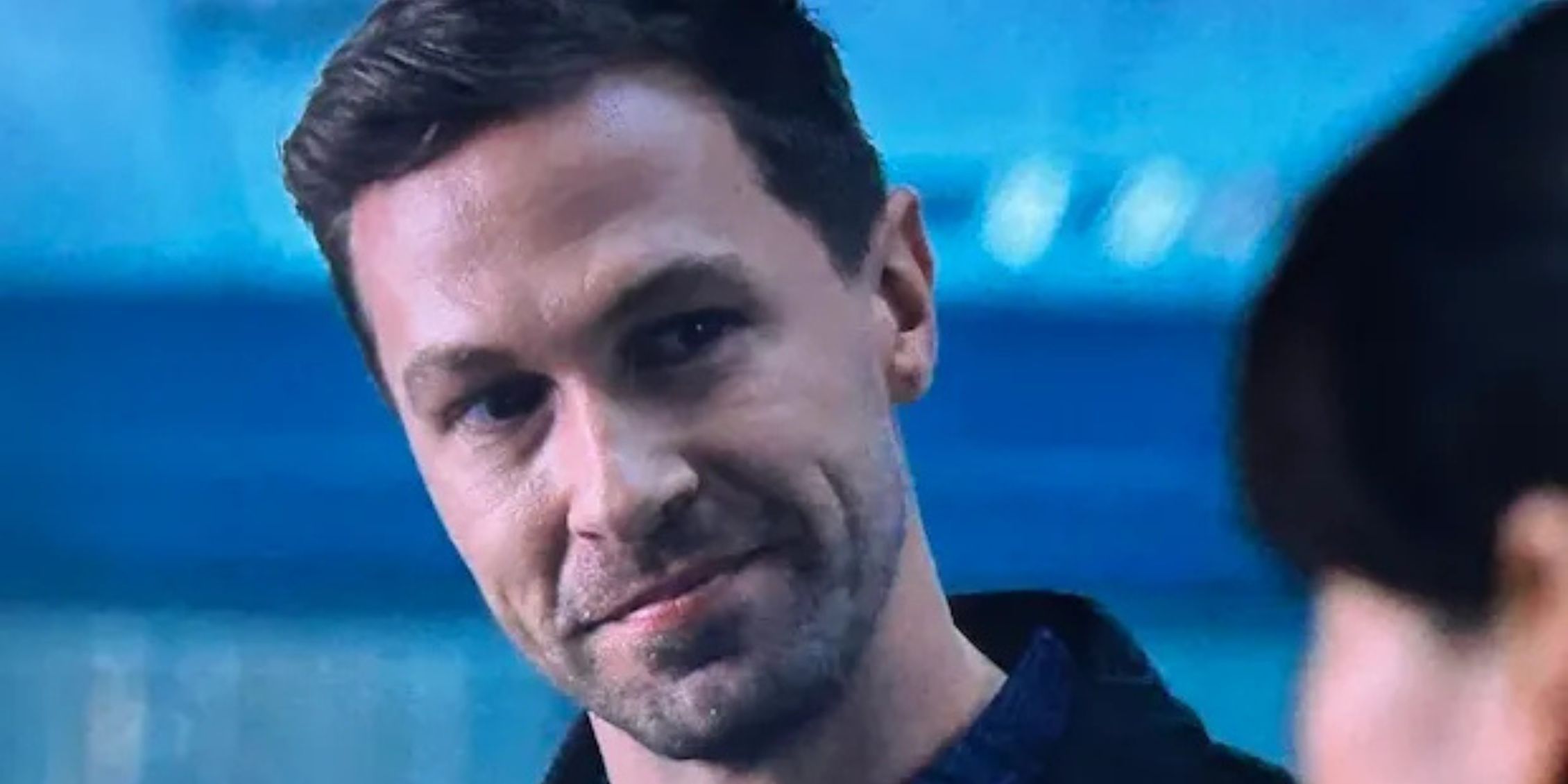 FBI Joel smiling at Maggie