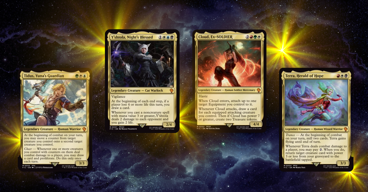 10 Magic: The Gathering Final Fantasy Cards You'll Want ASAP 10 Magic: The Gathering Final Fantasy Cards You'll Want ASAP