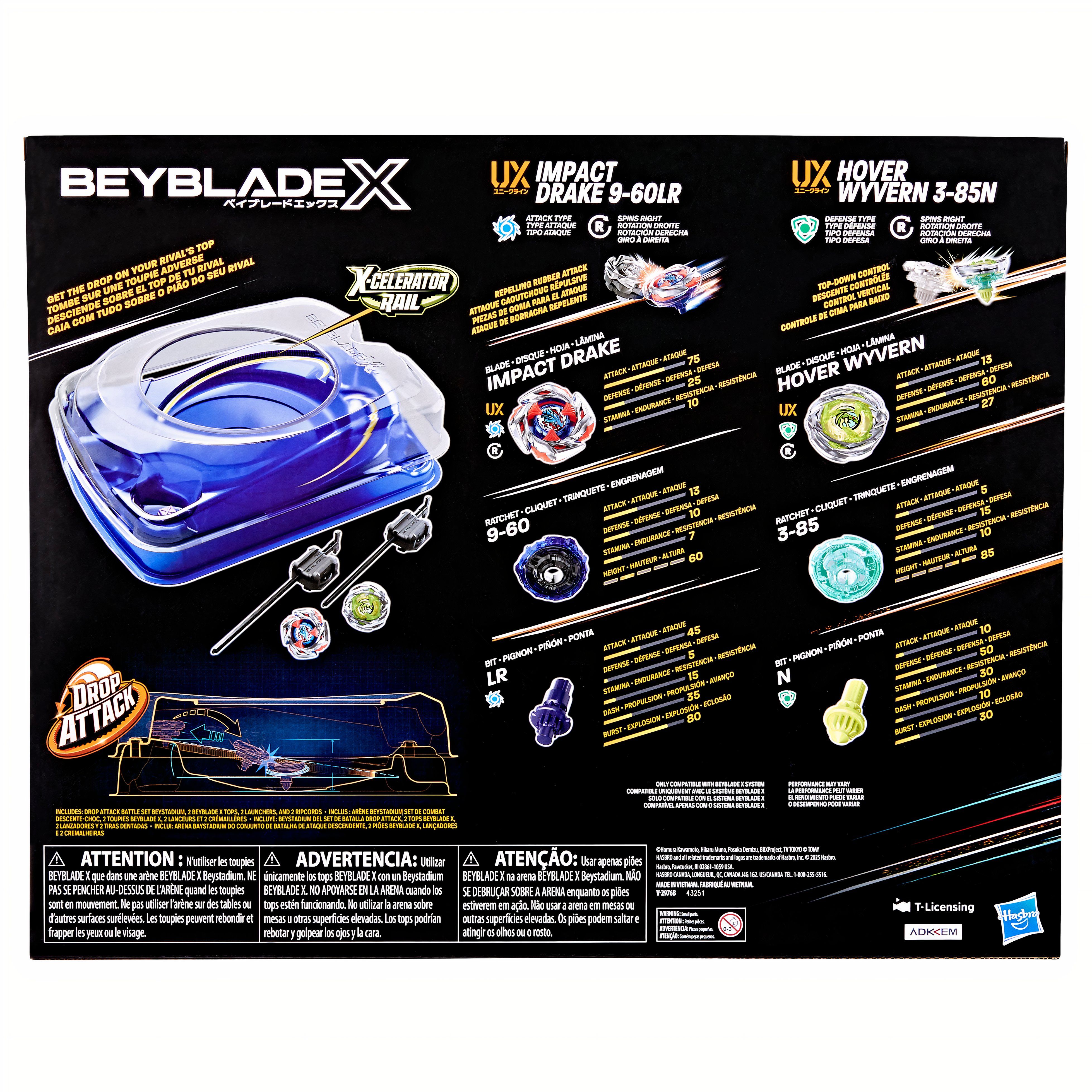 BEYBLADE X Drop Attack Battle Set Pictures Showcase A New Way To Play