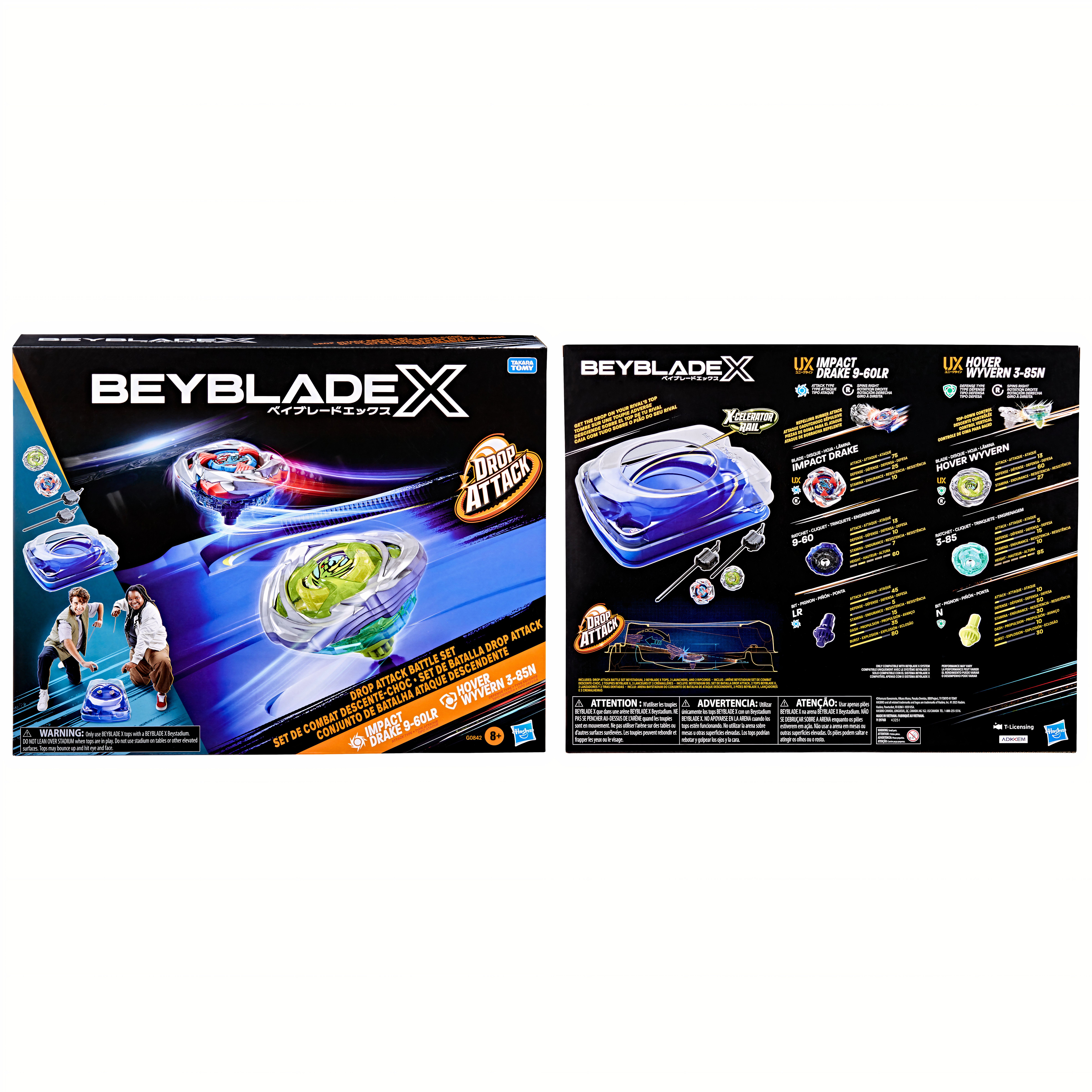 BEYBLADE X Drop Attack Battle Set Pictures Showcase A New
