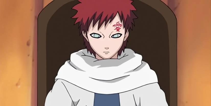 10 Best-Written Naruto Characters That Prove Just How Deep The Series Is 2 Gaara as Kazekage working on his office.