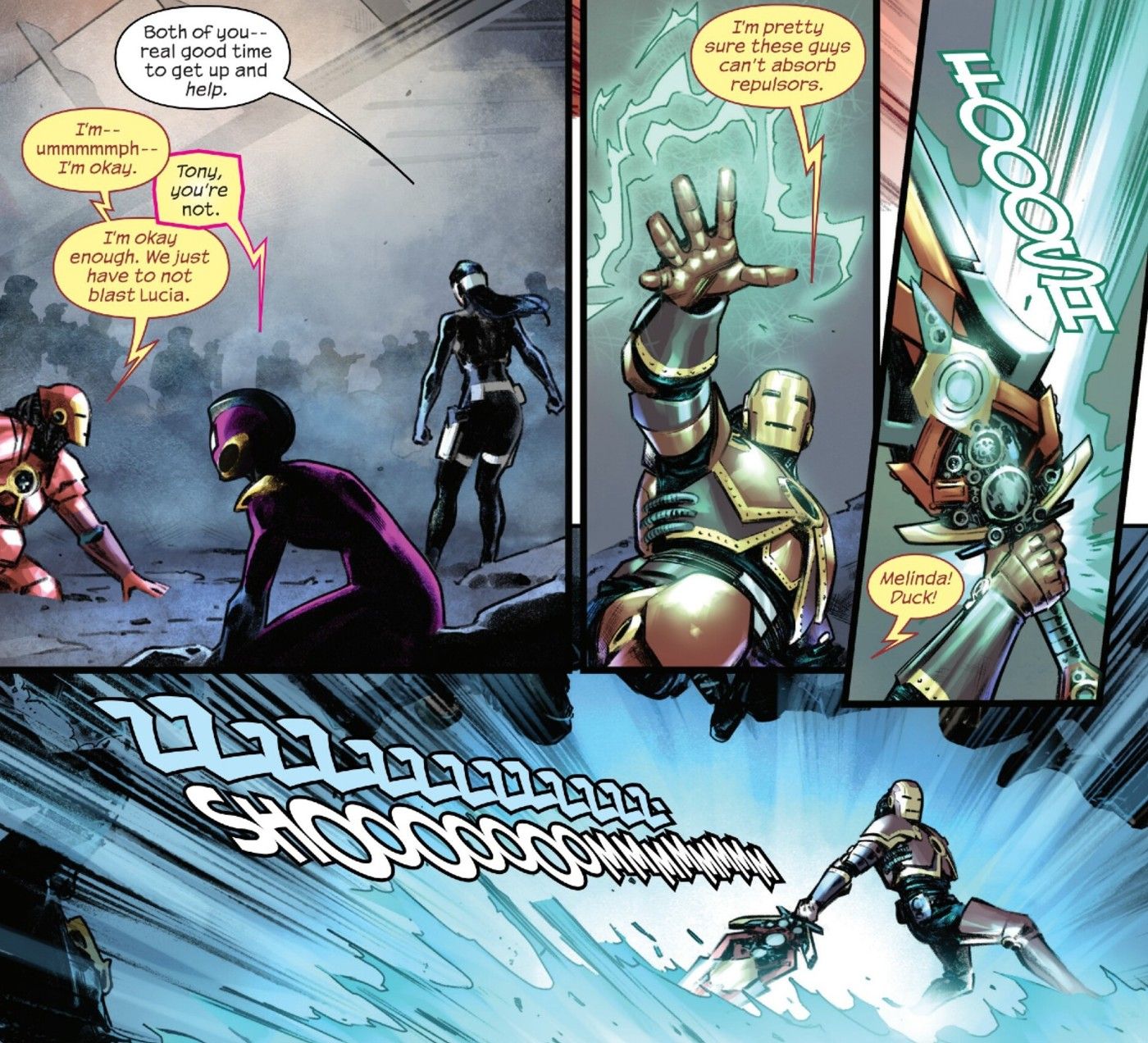 Iron Man’s Epic New Weapon Now Has a Name Straight Out of Power Rangers