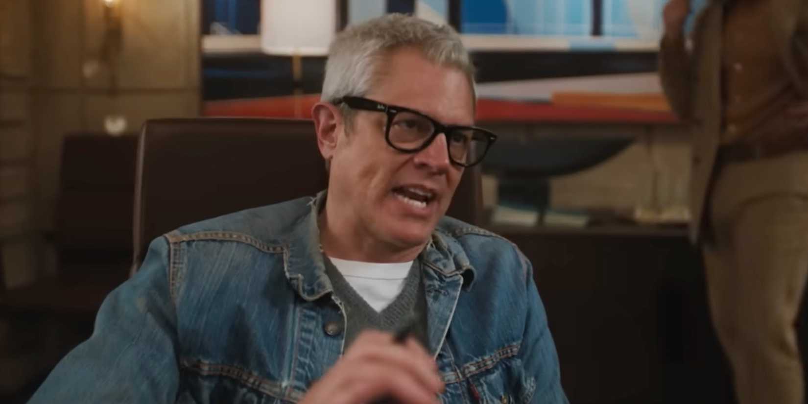 Johnny Knoxville em estúdio