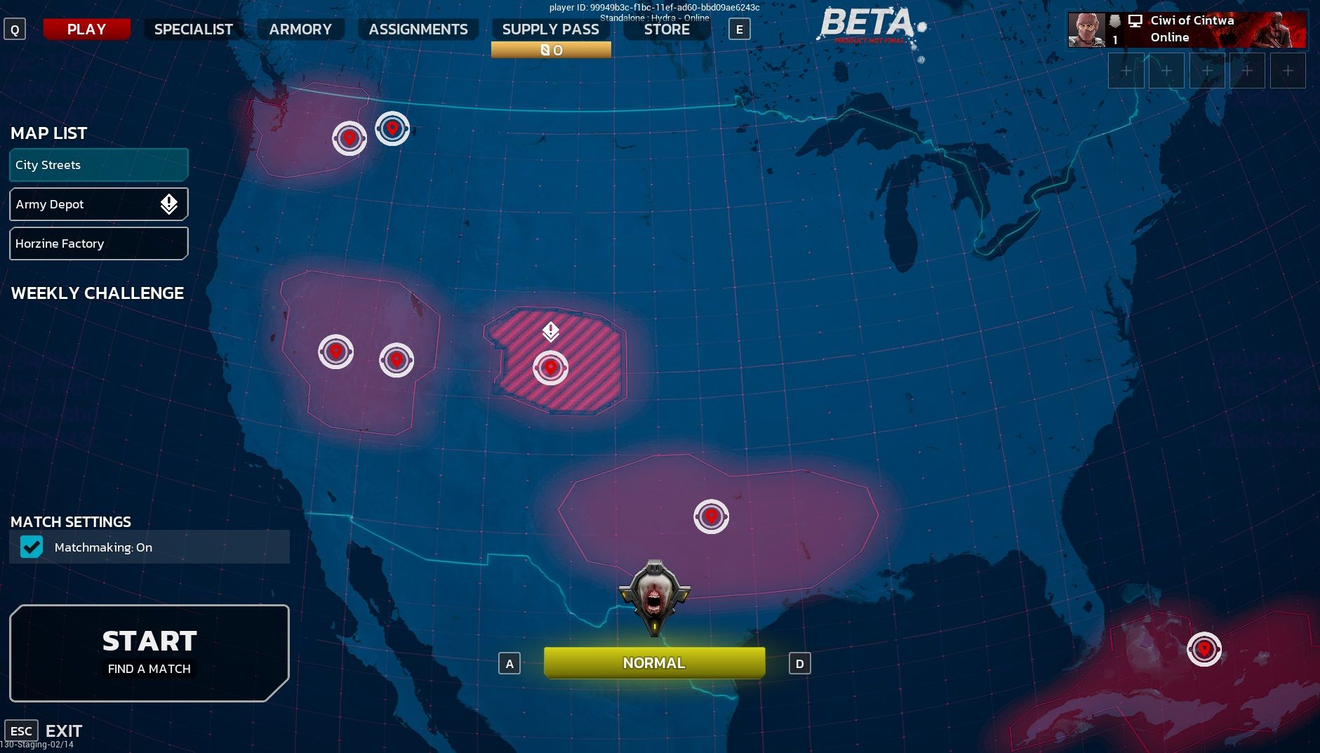 KF3 Mission Map