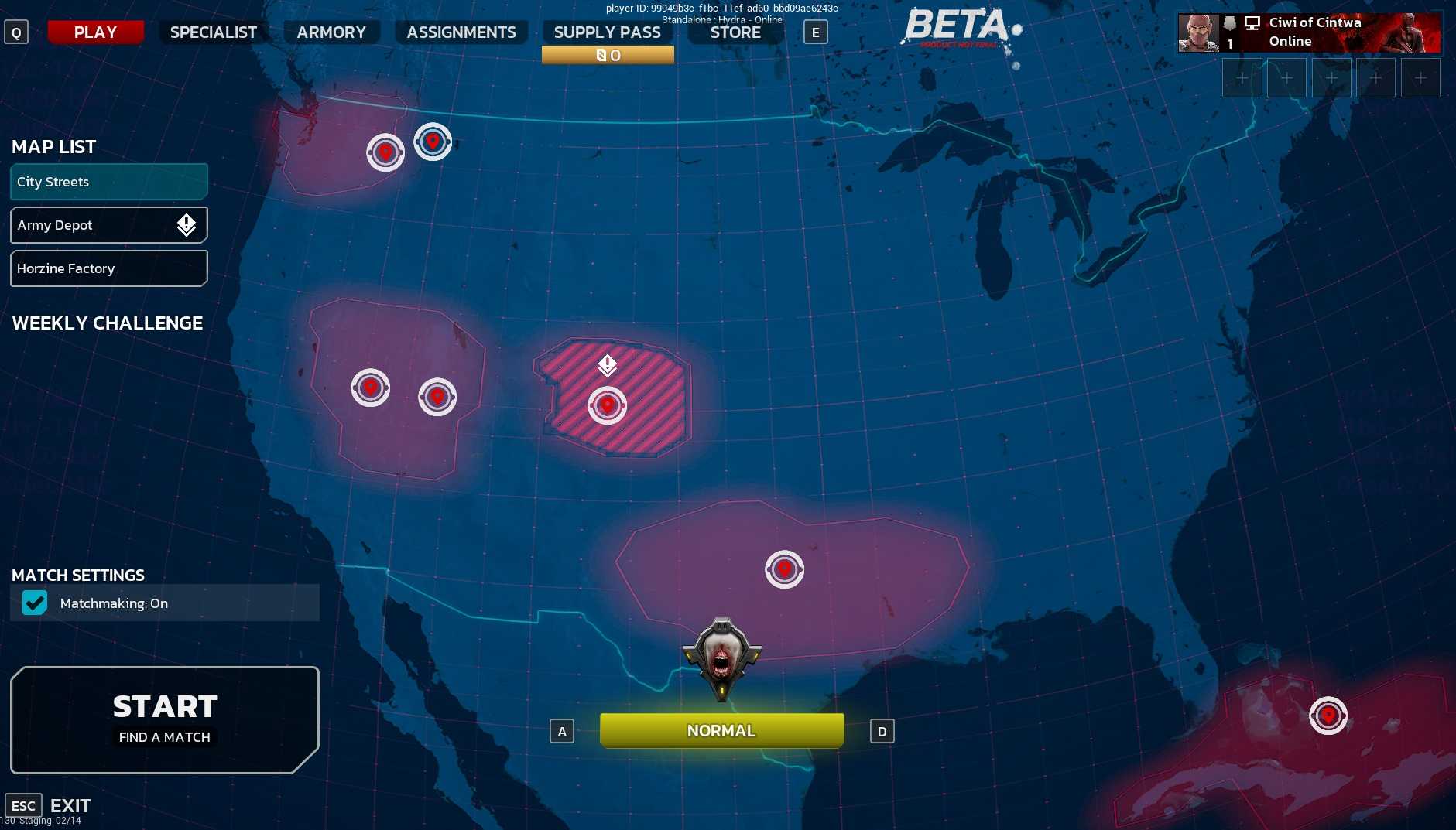 KF3 Mission Map