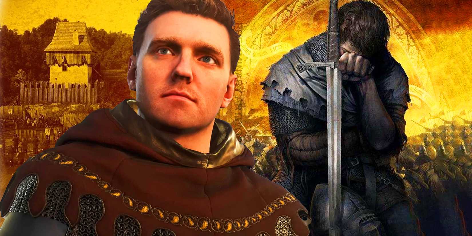 Kingdom Come Deliverance 2 Henry with keyart from first game.