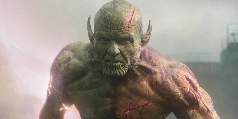 Gravik em forma de Super-Skrull em 'Secret Invasion'