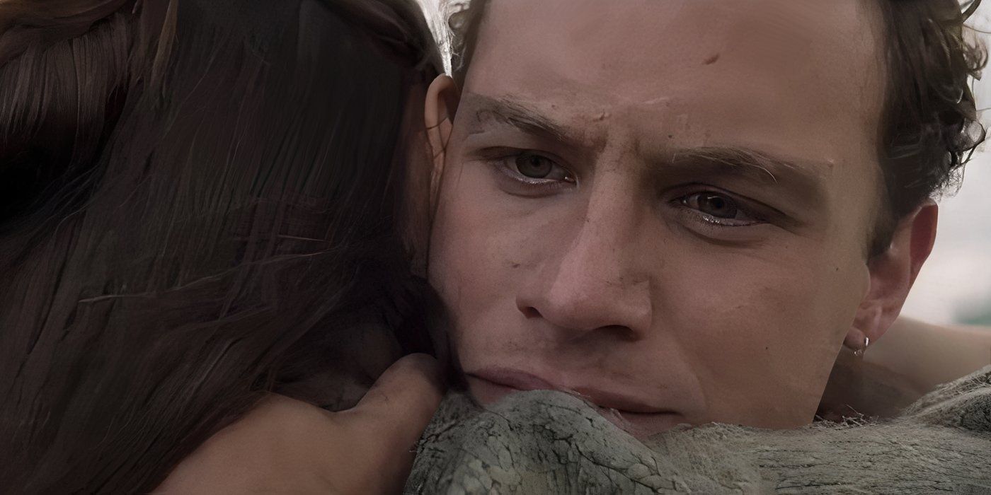 Last Breath, Chris Lemons played by Finn Cole, with his Fiancee Morag, movie Ending