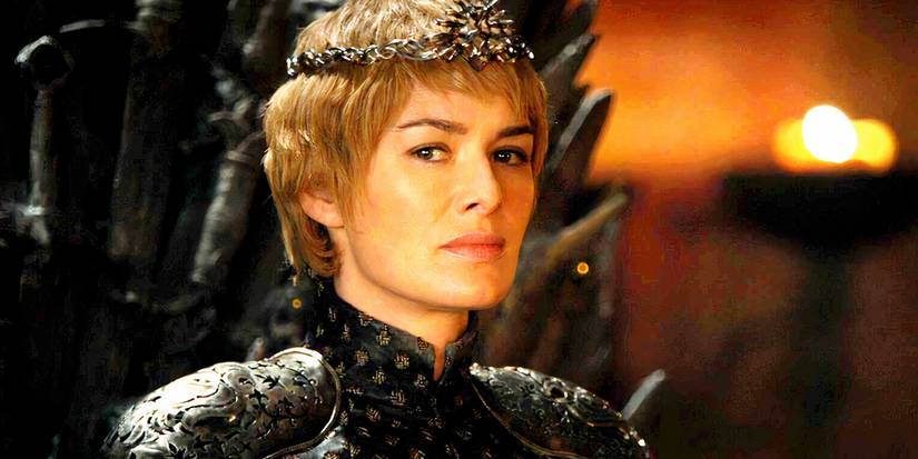 Lena Headey looking serious as Cersei Lannister in Game of Thrones