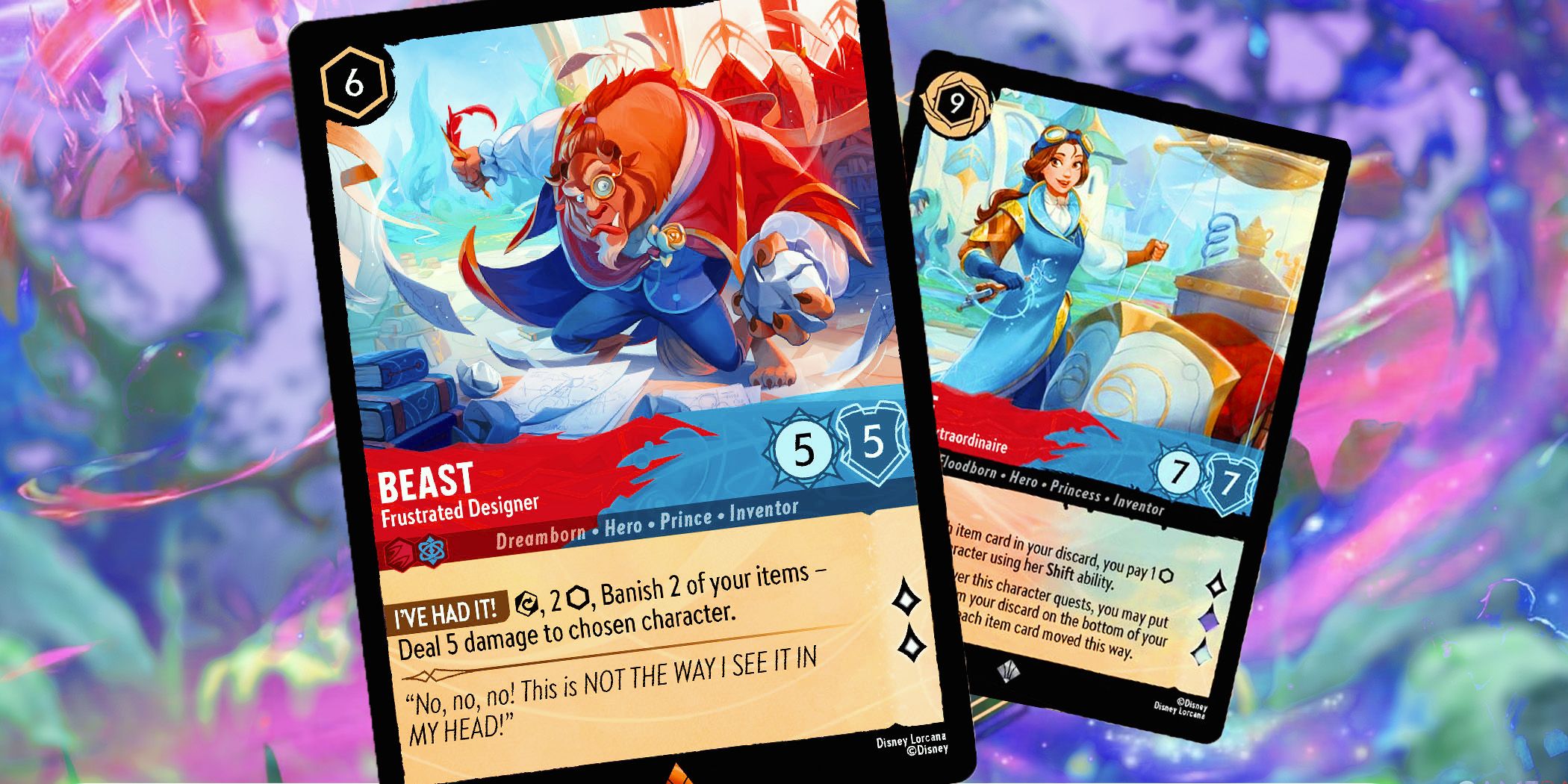 How Dual-Ink Cards Work In Disney Lorcana How Dual-Ink Cards Work In Disney Lorcana