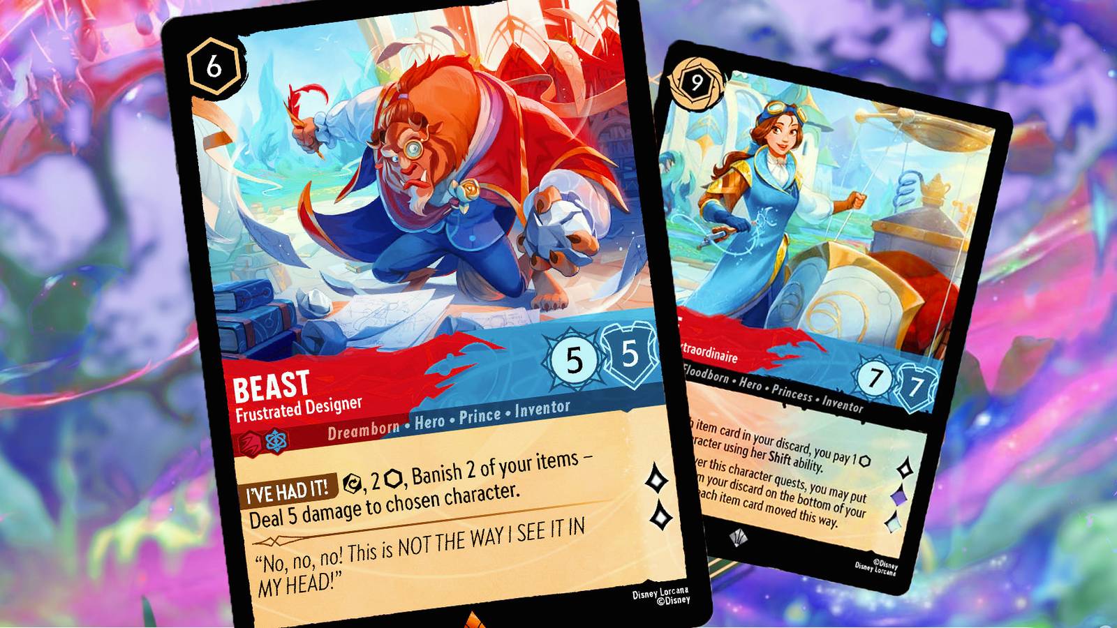 How Dual-Ink Cards Work In Disney Lorcana How Dual-Ink Cards Work In Disney Lorcana