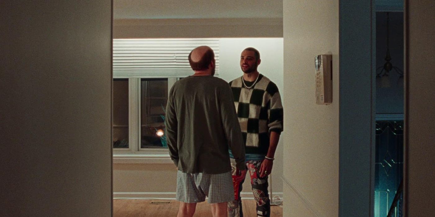 noah centineo confronting nicolas cage in dream scenario