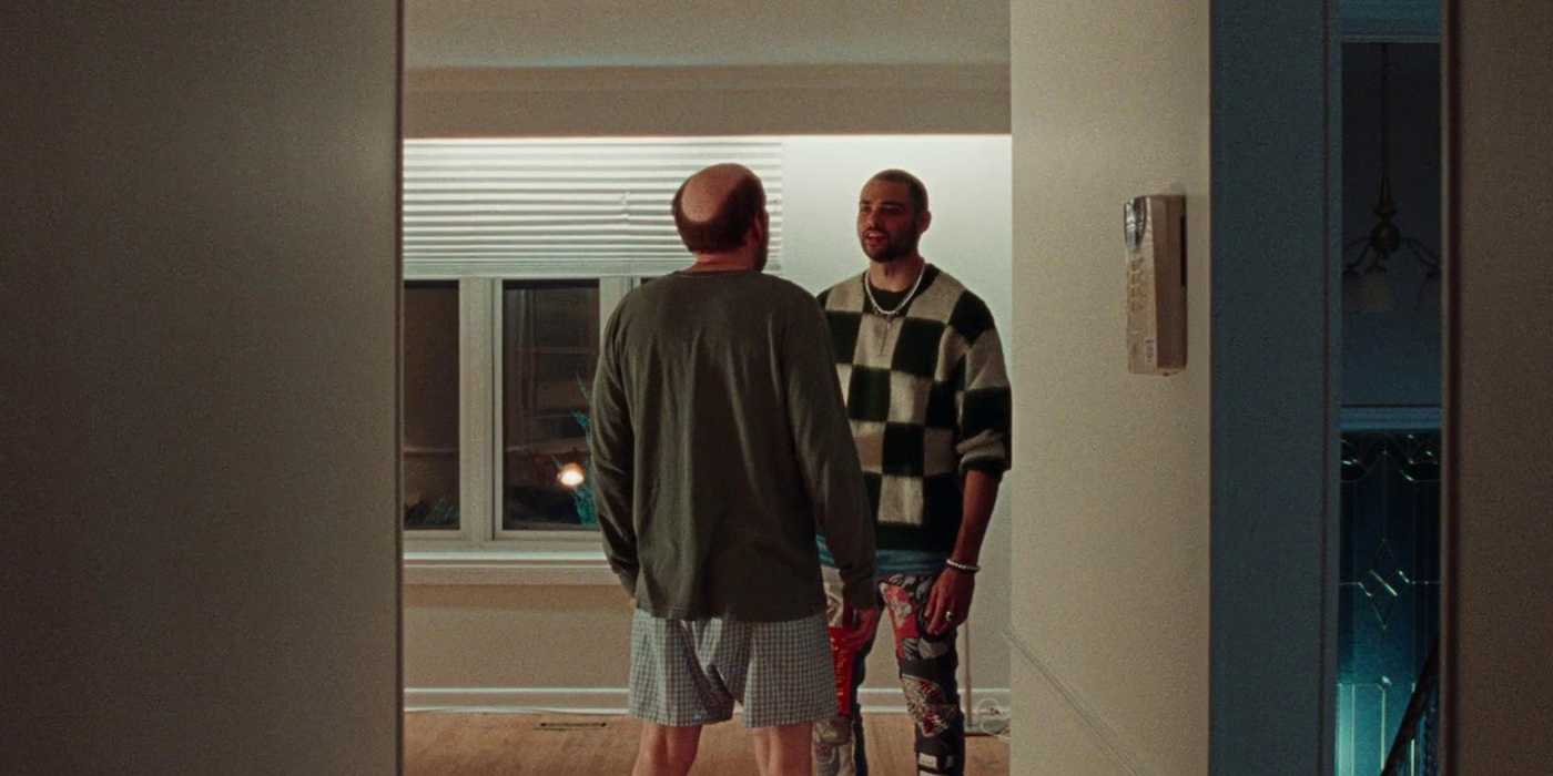 noah centineo confronting nicolas cage in dream scenario