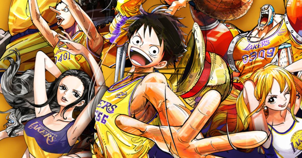 One Piece Is Teaming Up With LeBron James For a Special Lakers Event