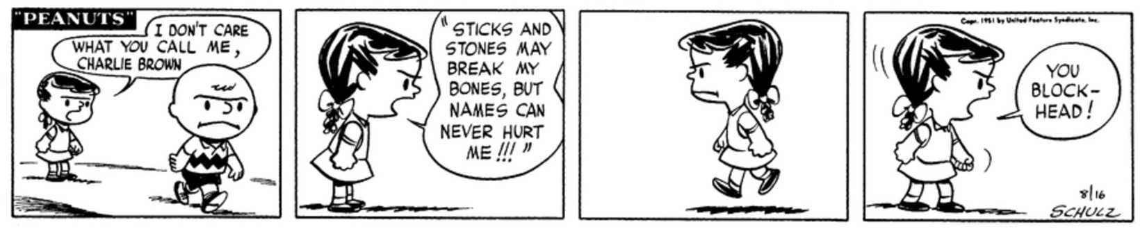10 Hilarious Charlie Brown Comics Featuring the Original Lucy No One ...