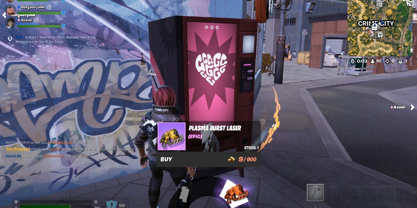 Fortnite: Chapter 6 Season 2 - All Outlaw Vending Machine Locations