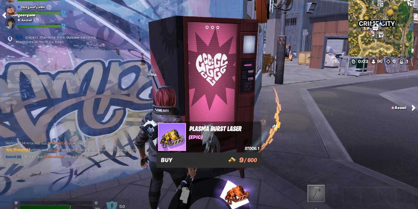 Burst Open Fortnite: Chapter 6 Season 2 - All Outlaw Vending Machine Locations