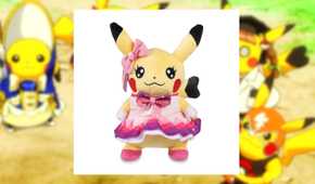 pikachu dress plushie On Tuesdays, we cosplay as Pikachu! The Pokmon Center site has been restocking a ton of older plushies lately, including this adorable Cape Eevee Plush! There's also an adorable Pokmon Center's Cosplay Pokmon Plushies