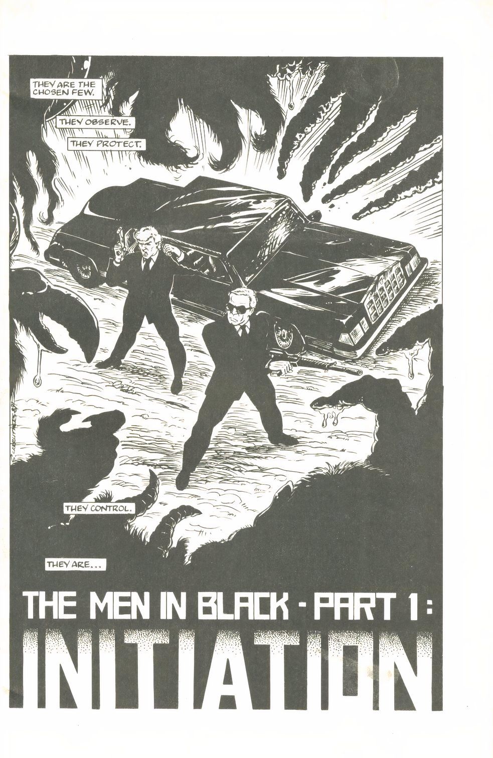 Comic Book Men In Black #1 (Aircel 1990) - 1ère Apparition De Jay, Kay, Zed - État Fine- 5.5