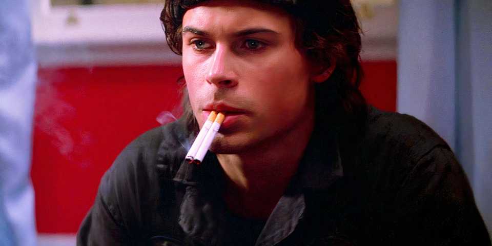 does rob lowe smoke cigarettes "Thank God we invented the..." Smoking in space? Easy fix! teaches the art of "Lampshading" a plot hole with one line. Is this the sharpest satire of the 2000s? We discuss the spin in our It Sounds Like It Could
