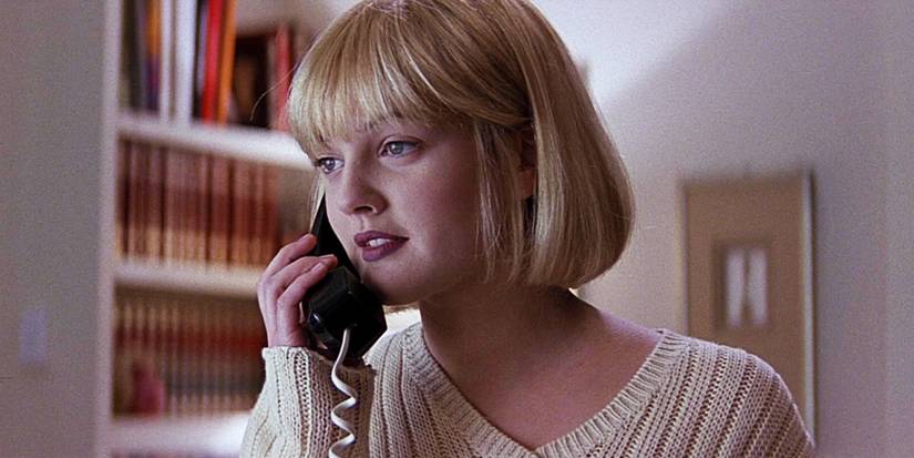 Casey Becker em Pânico ao telefone