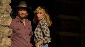 Luke Grimes and Kelly Reilly as Kayce and Beth Dutton in the Yellowstone series finale
