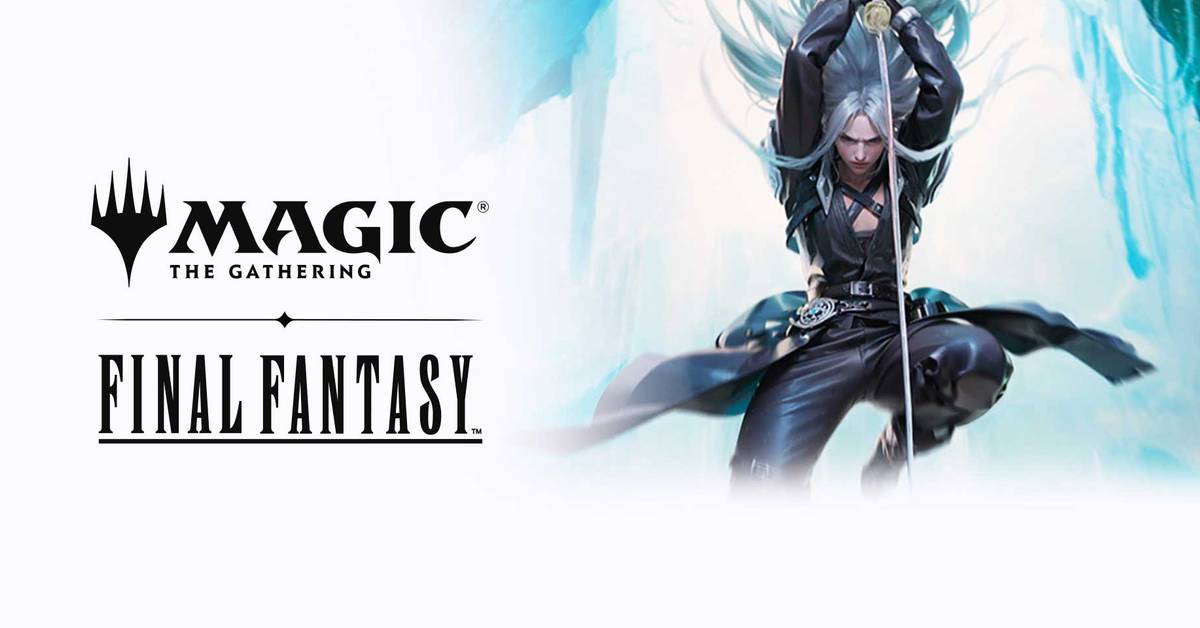 mtg final fantasy logo ICv2: 'Magic: The Gathering: Fantasy' Product Line Deets Revealed Magic: The GatheringFINAL FANTASY |