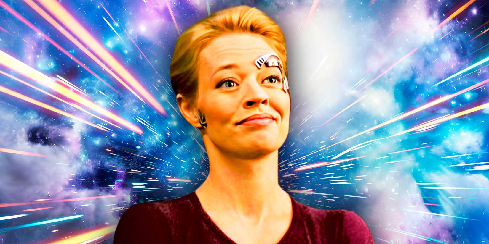Seven of Nine (funny) in Star Trek Voyager