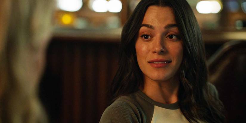 Stephanie Arcila as Gabriela looking pleased in Fire Country season 3, episode 6