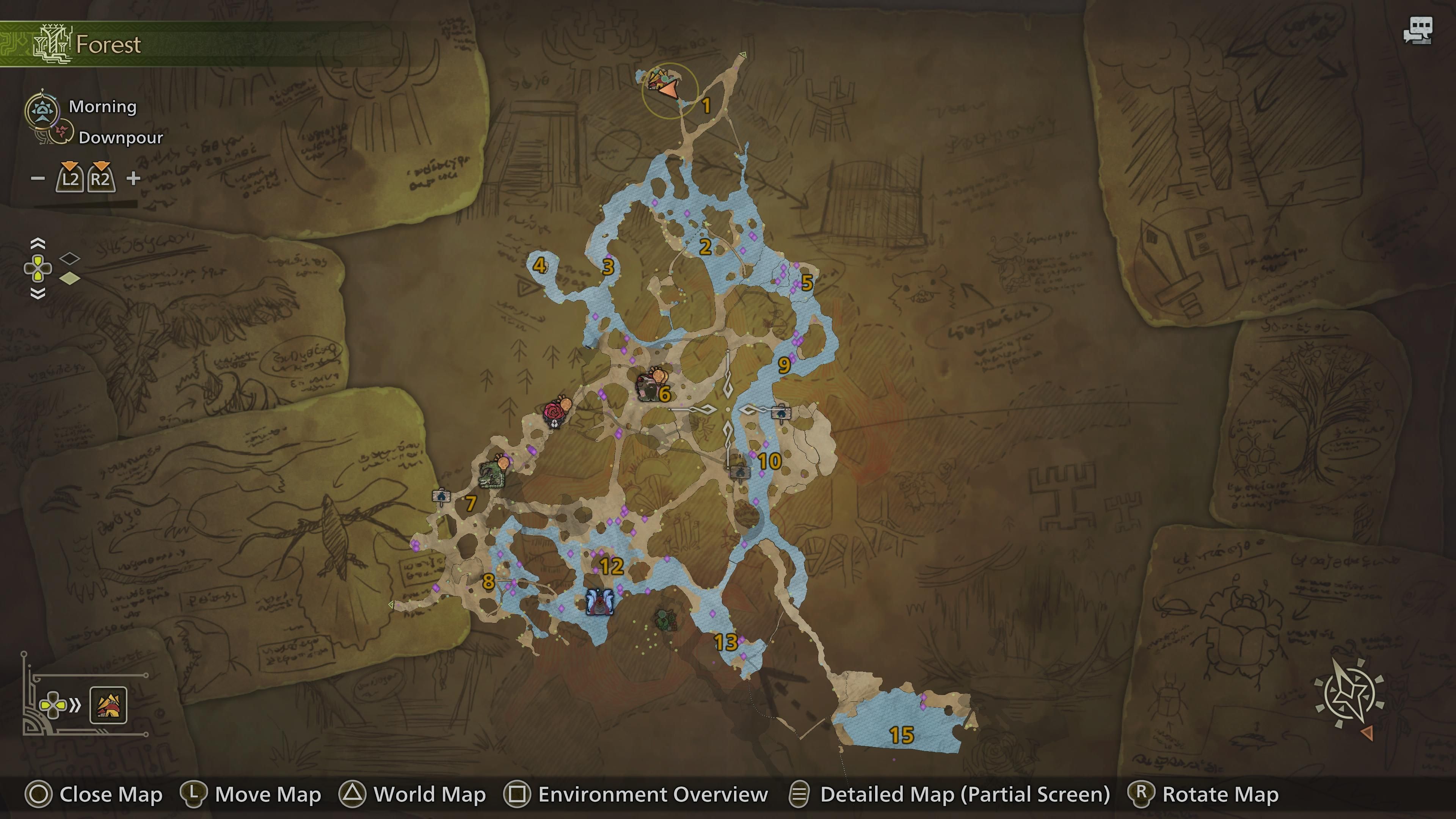 Monster Hunter Wilds' Map Compared To Rise & MH: World