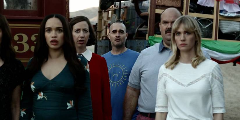 12 Post-Apocalyptic TV Shows, Ranked By How Much You’d Want To Live In What’s Left Of The World 9 The cast of The Last Man on Earth in the episode