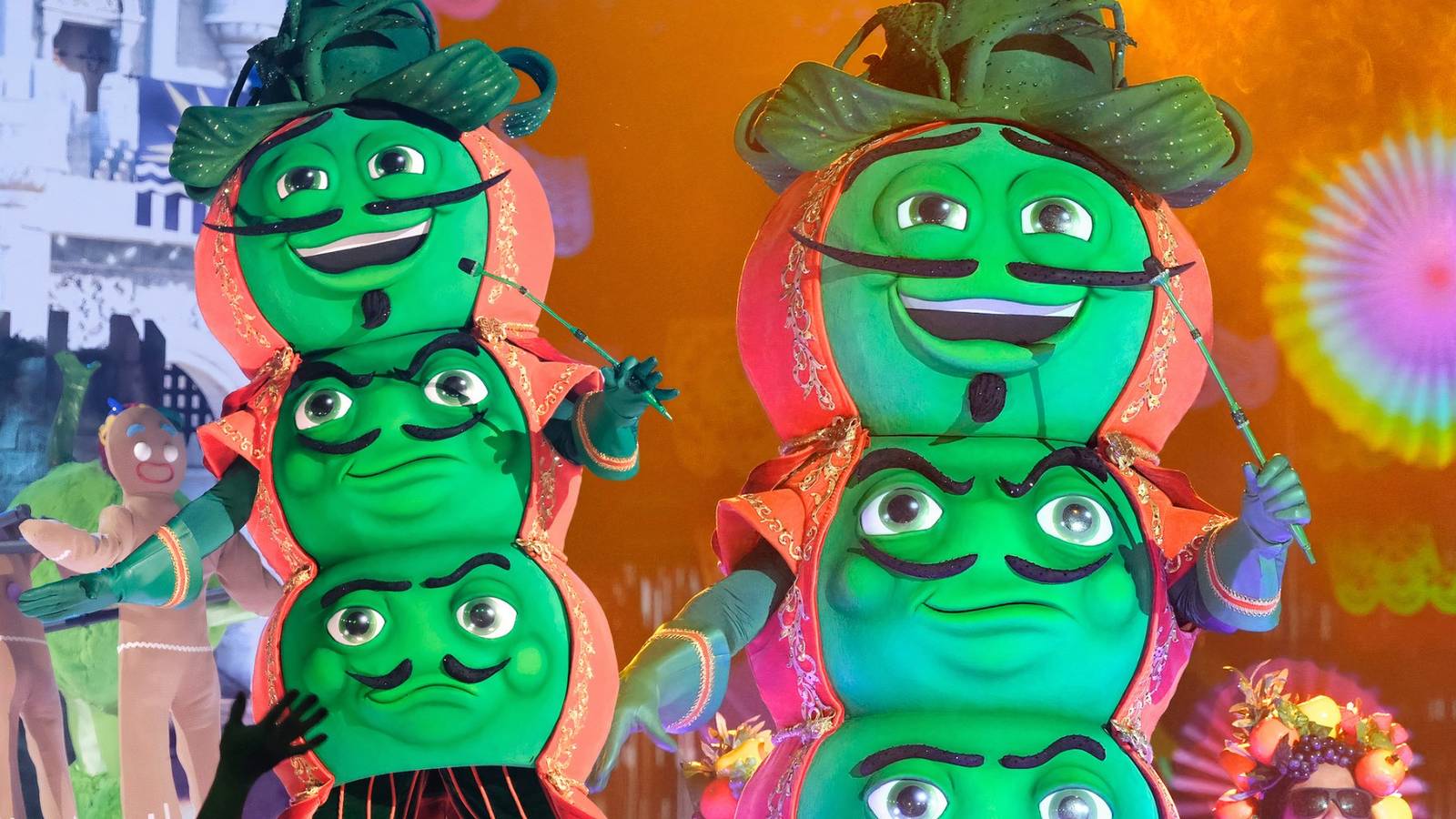 The Masked Singer Season 13's Fuzzy Peas Talks Becoming His Character ...