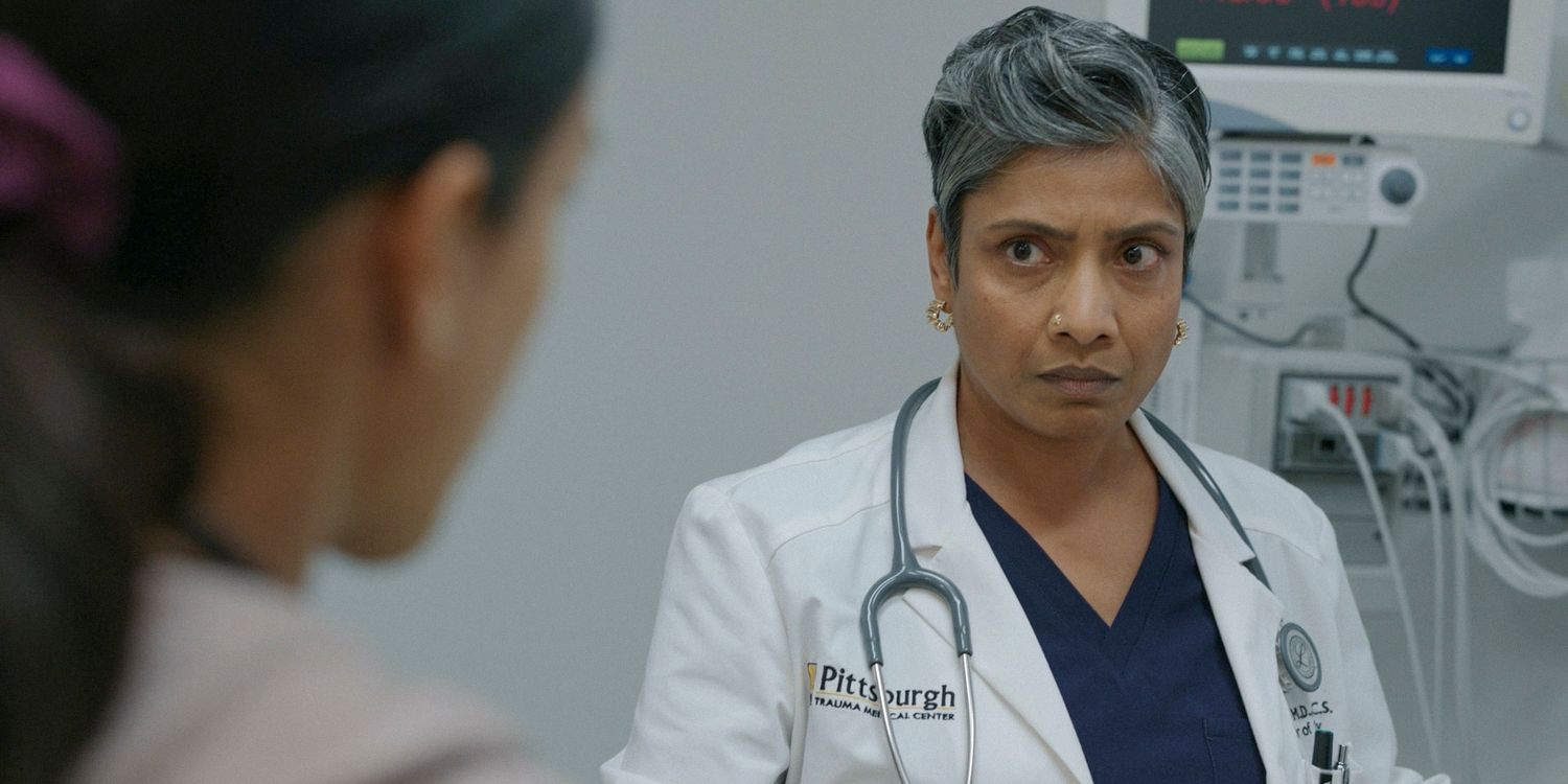 Dr. Eileen Shamsi (Deepti Gupta) in The Pitt Season 1 Ep 8