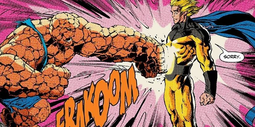 How Strong Is Fantastic Four's Thing? Ben Grimm's Maximum Strength ...