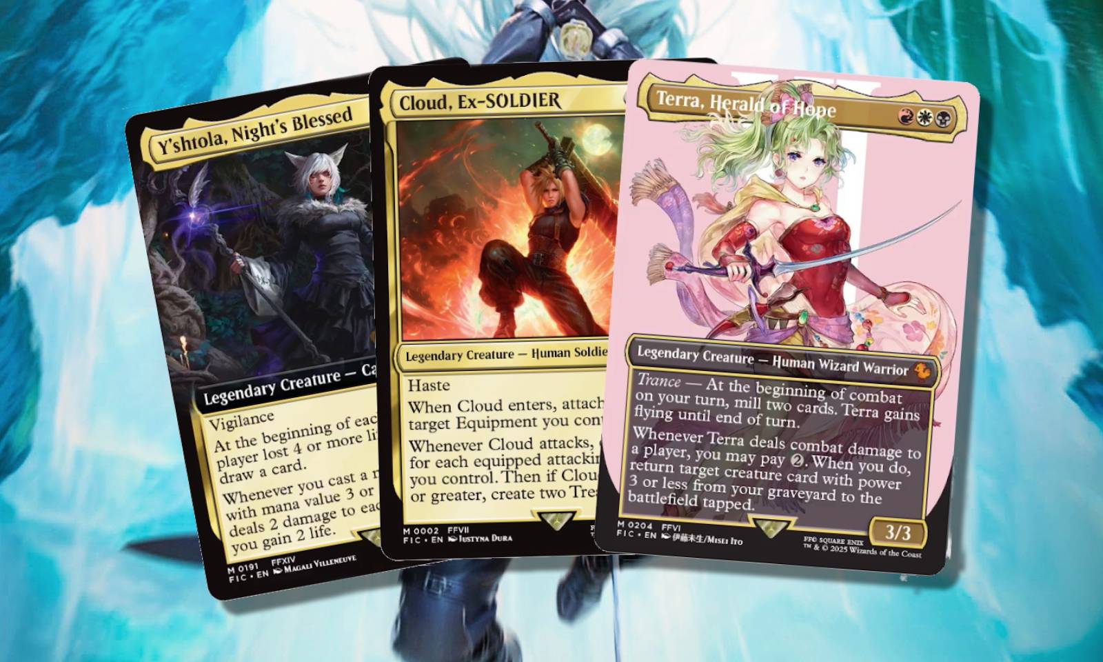 mtg fic cards Final Fantasy VII Magic The Gathering Game Edition Limit Break Commander Deck main image 1