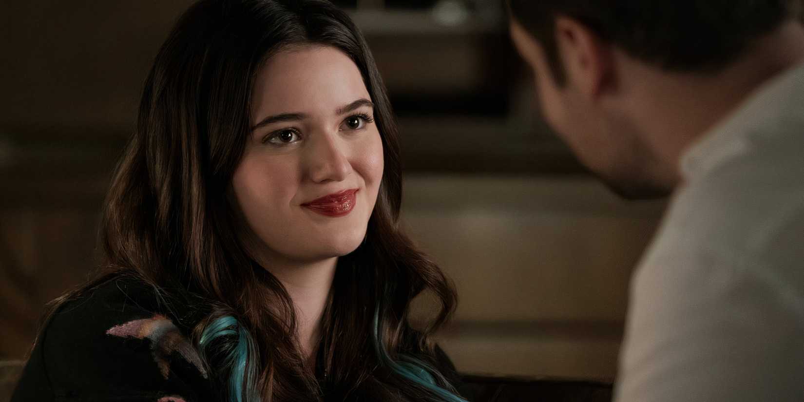 Hayley smiles at Mickey in The Lincoln Lawyer season 3.