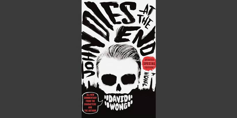 The book cover of John Dies at the End by David Wong.