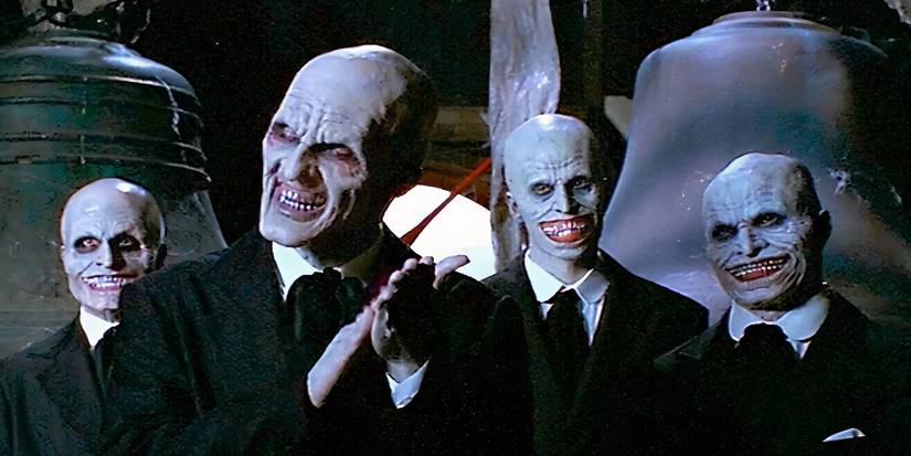 The Gentlemen applauding in the Buffy episode Hush