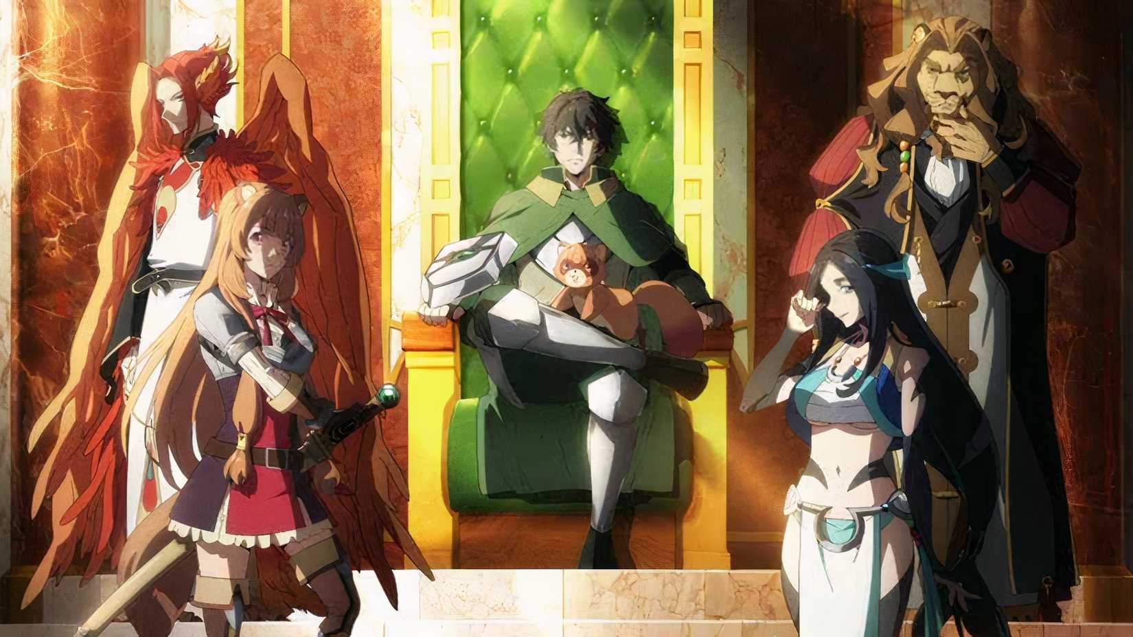 Characters from The Rising of the Shield Hero Season 4